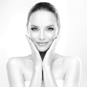 Beautiful Young Woman with Clean Fresh Skin look away .Girl beauty face care. Facial treatment . Cosmetology , beauty and spa . Beautiful Young Woman with Clean Fresh Skin look away .Girl beauty face care. Facial treatment . Cosmetology , beauty and spa .